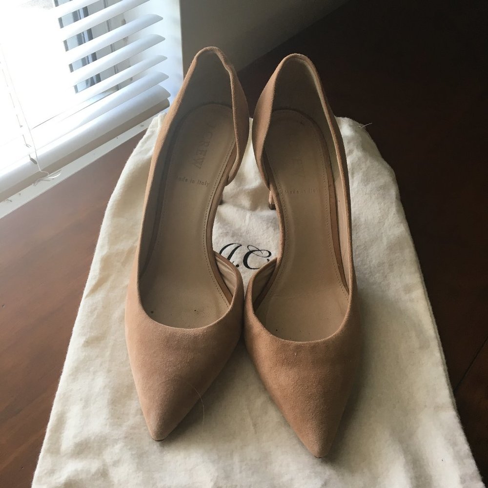 J Crew Nude Heels